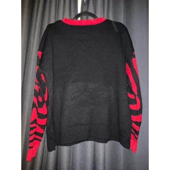 Ugly Christmas Sweater Xmas Size XL Cat - Picture 3 of 3